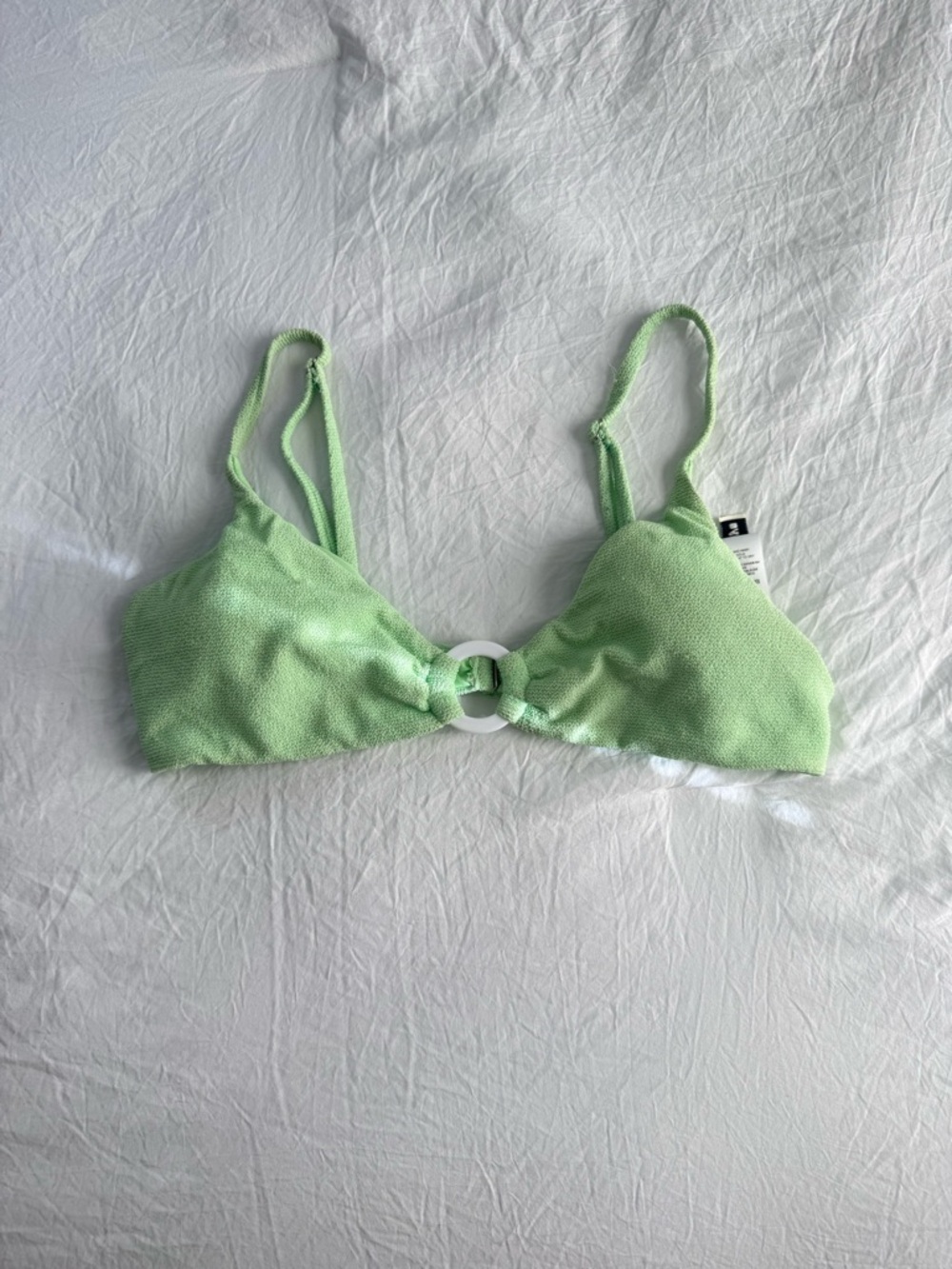 Dippin Daisy’s Women’s Lime Green Bikini Bathing Suit Top Size XL